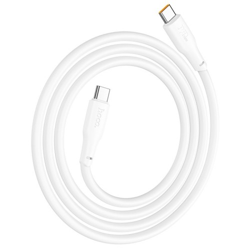 USB KABELIS HOCO X93 60W USB-C TO USB-C 2.0M BALTAS