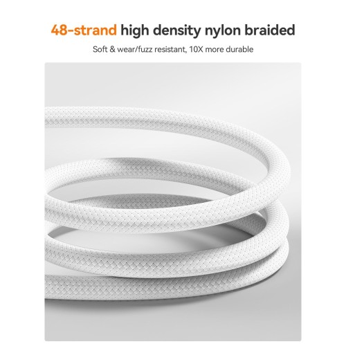 USB KABELIS JOYROOM S-A51 USB-C TO USB-C 60W 1.2M PILKAS