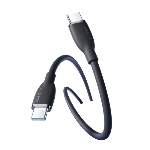USB KABELIS JOYROOM SA29-CC5 USB-C TO USB-C 100W 1.2M JUODAS