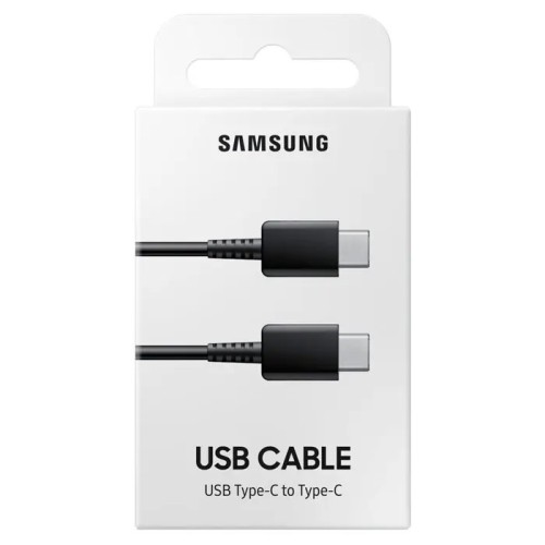 USB KABELIS SAMSUNG EP-DA705BBEGWW TYPE-C-TYPE-C 1.0M JUODAS