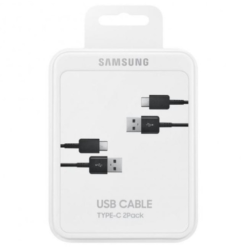 USB KABELIS SAMSUNG EP-DG930MBEGWW TYPE-C 1.5M 2VNT. JUODAS
