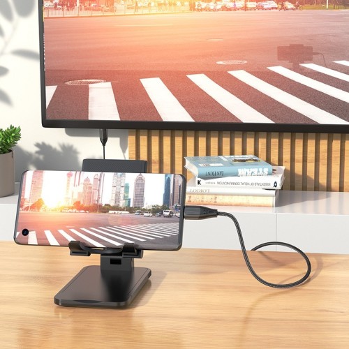 KABELIS HOCO UA16 TYPE-C TO HDMI 2.0M PILKAS