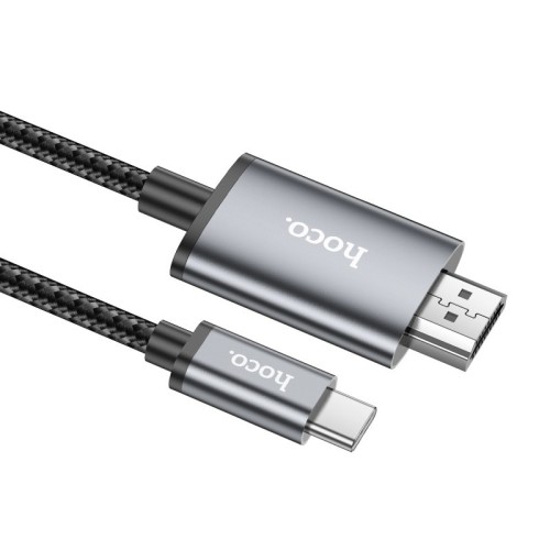 KABELIS HOCO UA27 USB-C TO HDMI PILKAS