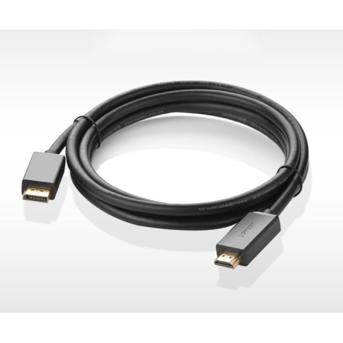 KABELIS UGREEN DP101 DISPLAYPORT TO HDMI 2.0M JUODAS