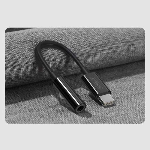 AUDIO ADAPTERIS JOYROOM SH-C1 TYPE-C TO 3.5MM JUODAS