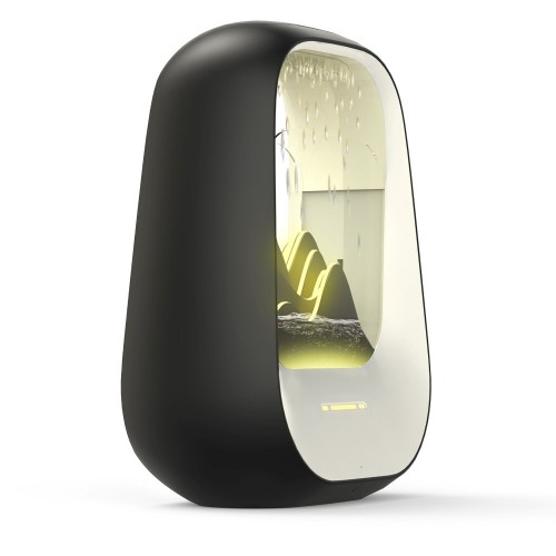 BELAIDIS MIEGO IR POILSIO GARSIAKALBIS REACH RELAXING RAIN JUODAS