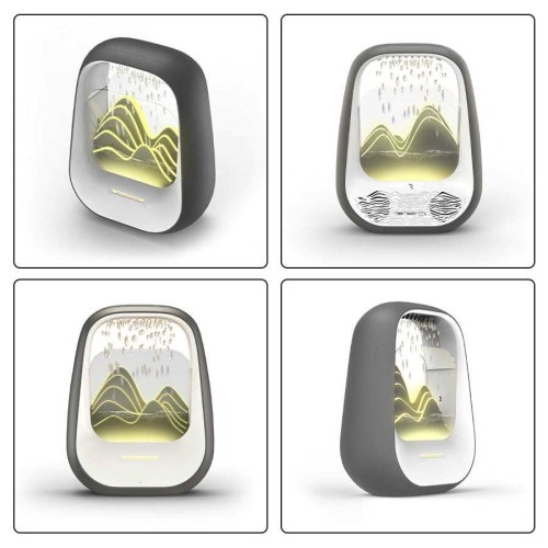 BELAIDIS MIEGO IR POILSIO GARSIAKALBIS REACH RELAXING RAIN ŽALIAS