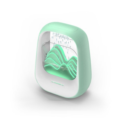 BELAIDIS MIEGO IR POILSIO GARSIAKALBIS REACH RELAXING RAIN ŽALIAS