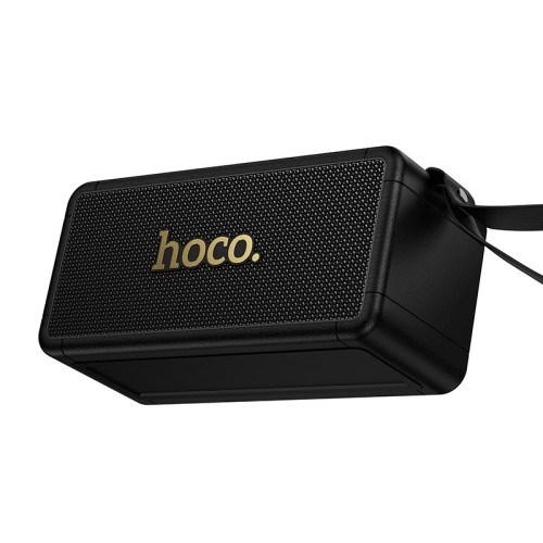 BLUETOOTH NEŠIOJAMAS GARSIAKALBIS HOCO HT1 MAX JUODAS