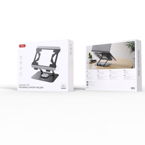 STOVAS NEŠIOJAMAM KOMPIUTERIUI XO C153 JUODAS