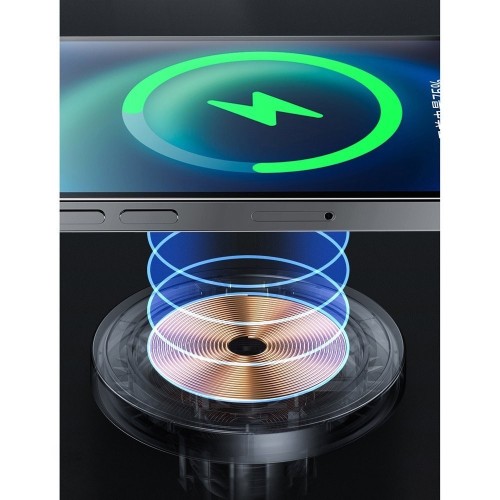 AUTOMOBILINIS LAIKIKLIS-ĮKROVIKLIS JOYROOM JR-ZS240 MAGSAFE 15W JUODAS