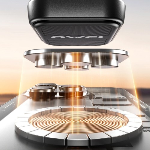 AUTOMOBILINIS TELEFONO LAIKIKLIS AWEI X52 MAGNETIC (AIR VENT) JUODAS