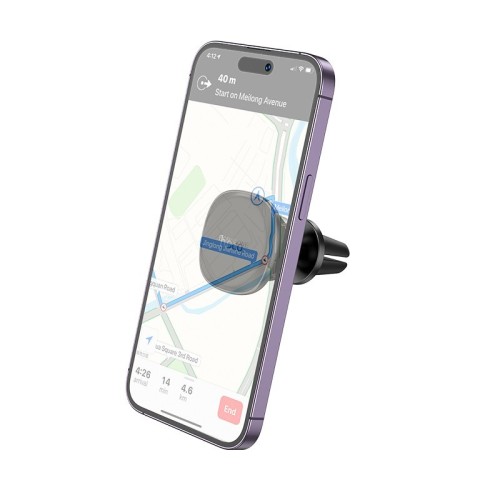 AUTOMOBILINIS TELEFONO LAIKIKLIS BOROFONE BH102 (AIR VENT) JUODAS