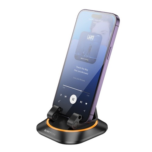 AUTOMOBILINIS TELEFONO LAIKIKLIS BOROFONE BH116 (DASHBOARD) JUODAS