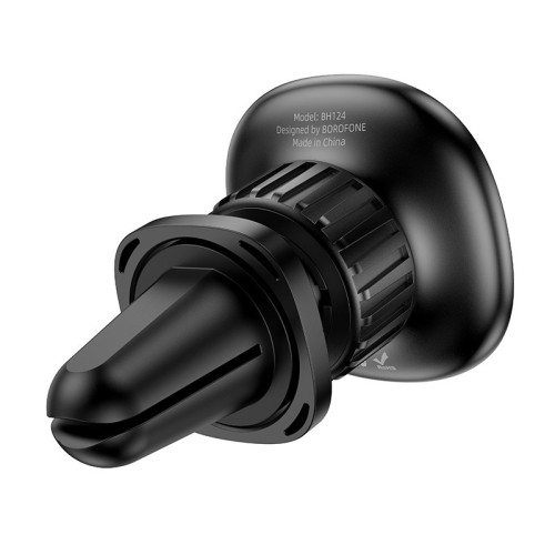 AUTOMOBILINIS TELEFONO LAIKIKLIS BOROFONE BH124 (AIR VENT) JUODAS