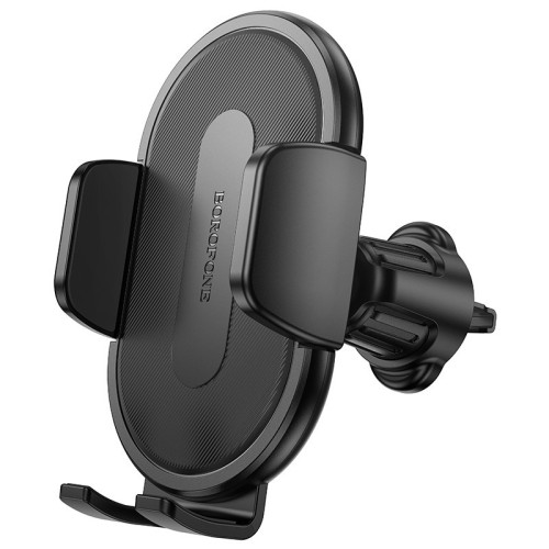 AUTOMOBILINIS TELEFONO LAIKIKLIS BOROFONE BH133 (AIR VENT) JUODAS