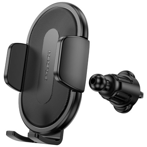 AUTOMOBILINIS TELEFONO LAIKIKLIS BOROFONE BH133 (AIR VENT) JUODAS