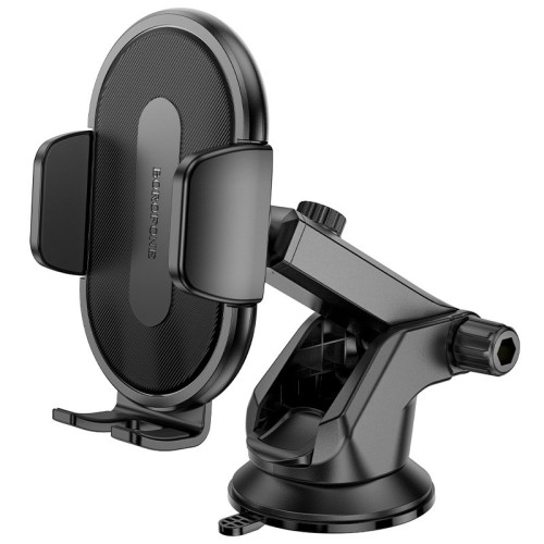 AUTOMOBILINIS TELEFONO LAIKIKLIS BOROFONE BH134 (DASHBOARD) JUODAS