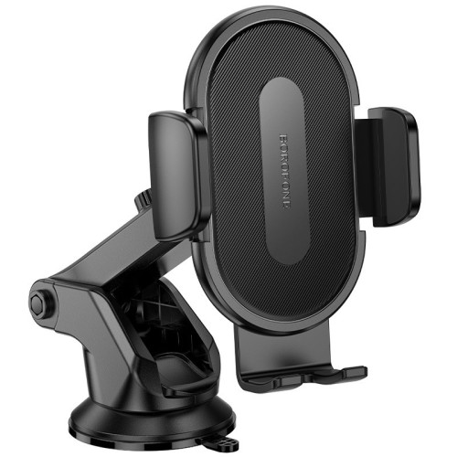 AUTOMOBILINIS TELEFONO LAIKIKLIS BOROFONE BH134 (DASHBOARD) JUODAS