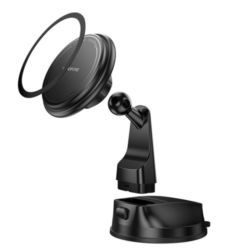 AUTOMOBILINIS TELEFONO LAIKIKLIS BOROFONE BH136 MAGSAFE (DASHBOARD) JUODAS