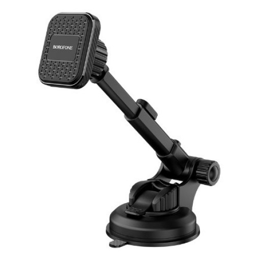 AUTOMOBILINIS TELEFONO LAIKIKLIS BOROFONE BH21 TVIRTINAMAS ANT PRIETAISŲ SKYDELIO MAGNETINIS