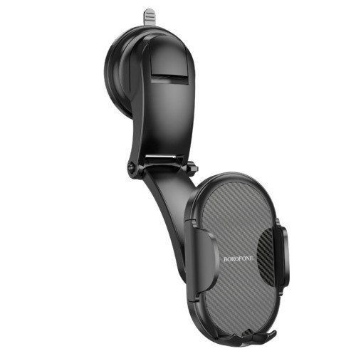 AUTOMOBILINIS TELEFONO LAIKIKLIS BOROFONE BH73 (DASHBOARD) JUODAS