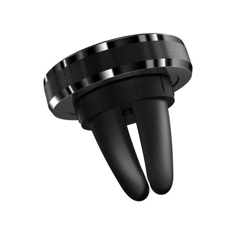 AUTOMOBILINIS TELEFONO LAIKIKLIS BOROFONE BH8, TVIRTINAMAS ANT VENTILIACIJOS GROTELIŲ, MAGNETINIS, JUODAS