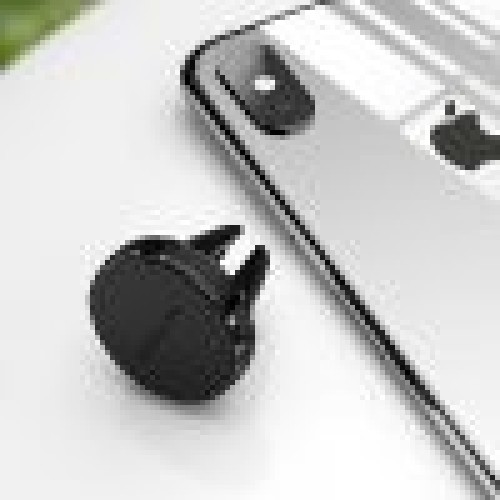 AUTOMOBILINIS TELEFONO LAIKIKLIS BOROFONE BH8, TVIRTINAMAS ANT VENTILIACIJOS GROTELIŲ, MAGNETINIS, JUODAS