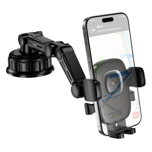 AUTOMOBILINIS TELEFONO LAIKIKLIS HOCO H89 (DASHBOARD) JUODAS