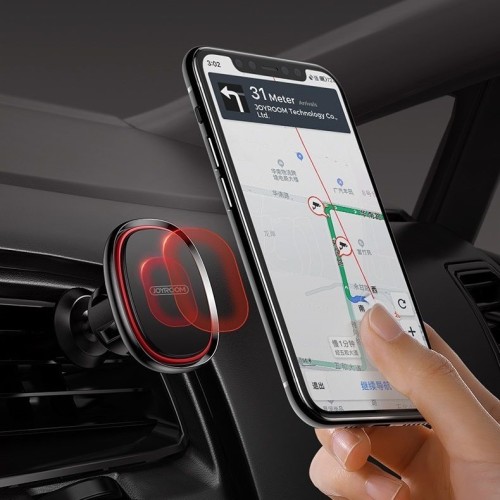 AUTOMOBILINIS TELEFONO LAIKIKLIS JOYROOM JR-ZS205 (AIR VENT) MAGNETINIS JUODAS