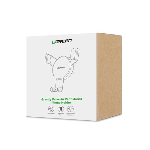 AUTOMOBILINIS TELEFONO LAIKIKLIS UGREEN LP130 PILKAS