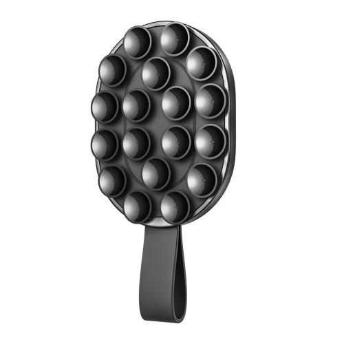 MAGNETINIS TELEFONO LAIKIKLIS SU SIURBTUKAIS JOYROOM JR-ZS393-S JUODAS