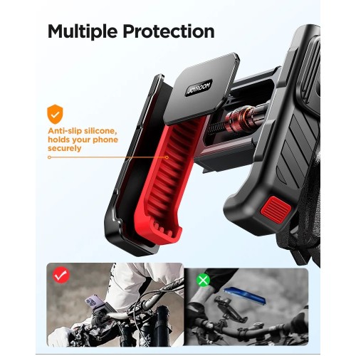 TELEFONO LAIKIKLIS DVIRAČIUI JOYROOM JR-ZS266 JUODAS