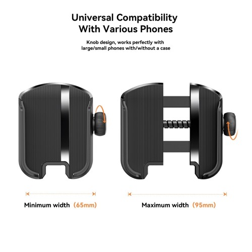 TELEFONO LAIKIKLIS DVIRAČIUI JOYROOM JR-ZS431 JUODAS