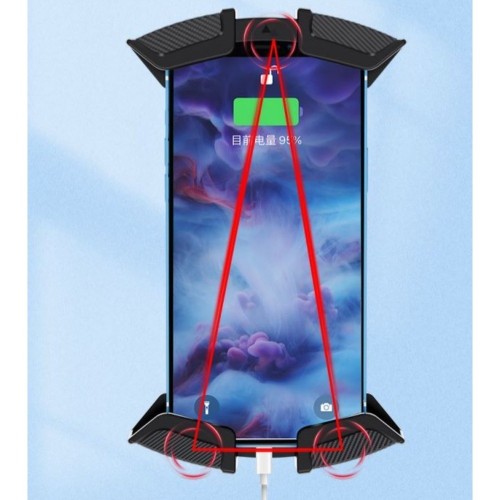 TELEFONO LAIKIKLIS DVIRAČIUI AWEI X47 JUODAS