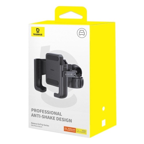 TELEFONO LAIKIKLIS DVIRAČIUI BASEUS GOTRIP SERIES BIKE PHONE MOUNT CLUSTER JUODAS C40572301111-00