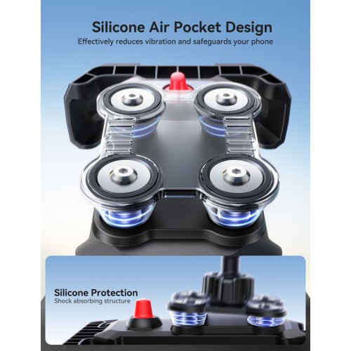 TELEFONO LAIKIKLIS DVIRAČIUI JOYROOM JR-ZS428 JUODAS