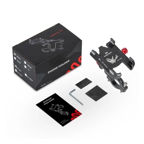 TELEFONO LAIKIKLIS DVIRAČIUI REACH SJJ-297 JUODAS