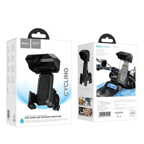 TELEFONO LAIKIKLIS DVIRAČIUI, MOTOCIKLUI HOCO H31 JUODAS