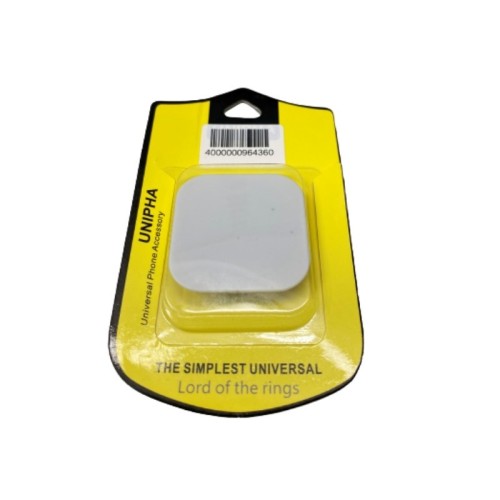 TELEFONO LAIKIKLIS POPSOCKET RECTANGLE BALTAS