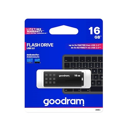ATMINTINĖ GOODRAM UME3 16GB USB 3.0