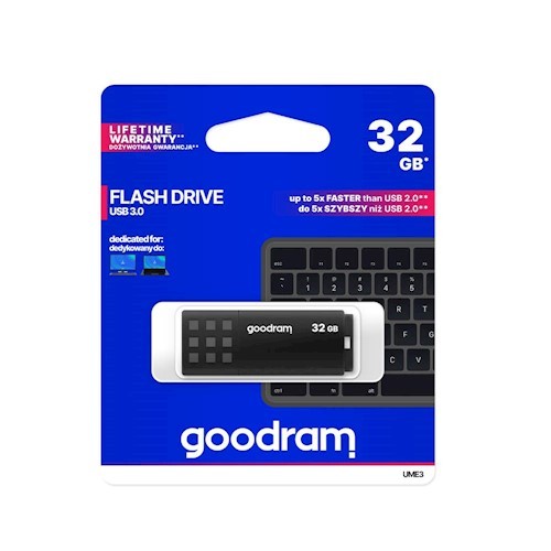 ATMINTINĖ GOODRAM UME3 32GB USB 3.0
