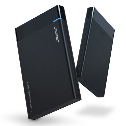 2.5 HDD SSD ADAPTERIS UGREEN US221 + 0.5M CABLE JUODAS 2.5 HDD SSD ADAPTERIS UGREEN US221 + 0.5M CABLE JUODAS
