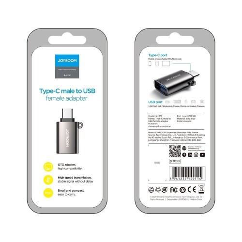ADAPTERIS JOYROOM S-H151 USB-A TO TYPE-C