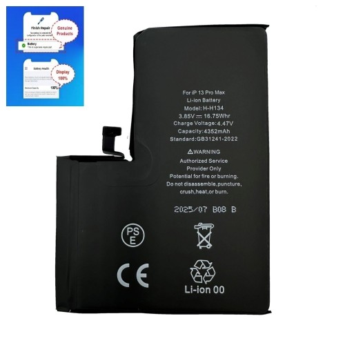 AKUMULIATORIUS APPLE IPHONE 13 PRO MAX 4352MAH DIAGNOSABLE OEM AKUMULIATORIUS APPLE IPHONE 13 PRO MAX 4352MAH DIAGNOSABLE OEM