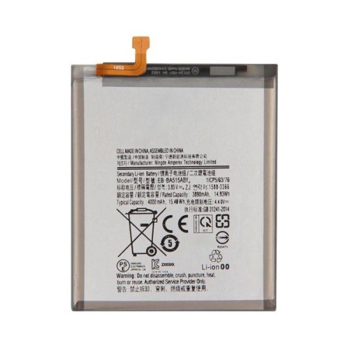 AKUMULIATORIUS SAMSUNG A515 A51 4000MAH EB-BA515ABY OEM AKUMULIATORIUS SAMSUNG A515 A51 4000MAH EB-BA515ABY OEM