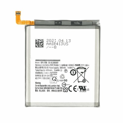AKUMULIATORIUS SAMSUNG G980 S20 4000MAH EB-BG980ABY OEM AKUMULIATORIUS SAMSUNG G980 S20 4000MAH EB-BG980ABY OEM
