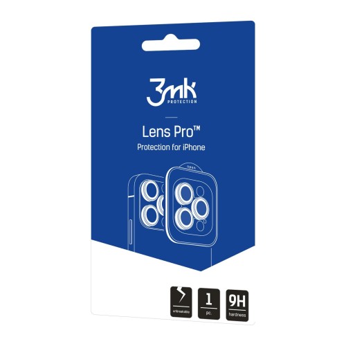 APSAUGINIS STIKLIUKAS KAMERAI 3MK LENS PRO APPLE IPHONE 16E/17E SIDABRINIS APSAUGINIS STIKLIUKAS KAMERAI 3MK LENS PRO APPLE IPHONE 16E/17E SIDABRINIS