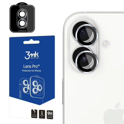 APSAUGINIS STIKLIUKAS KAMERAI 3MK LENS PRO APPLE IPHONE 17 SIDABRINIS APSAUGINIS STIKLIUKAS KAMERAI 3MK LENS PRO APPLE IPHONE 17 SIDABRINIS