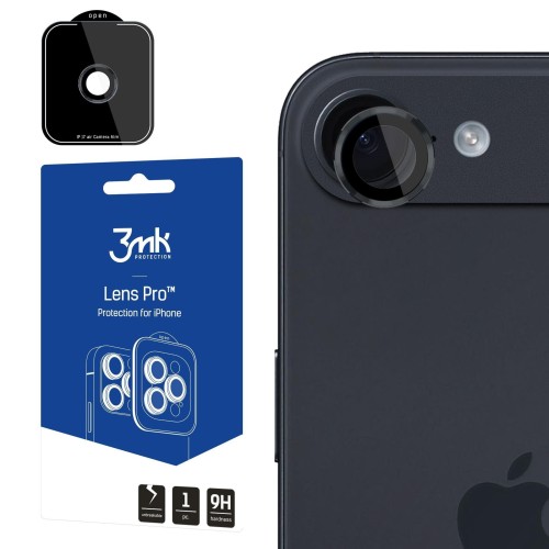 APSAUGINIS STIKLIUKAS KAMERAI 3MK LENS PRO APPLE IPHONE AIR JUODAS APSAUGINIS STIKLIUKAS KAMERAI 3MK LENS PRO APPLE IPHONE AIR JUODAS